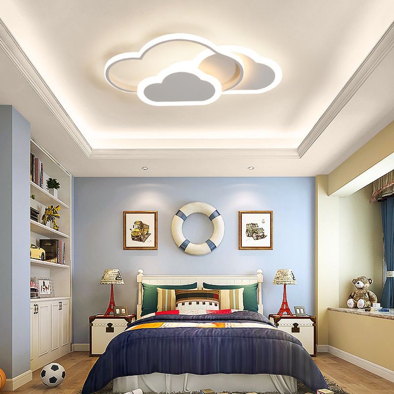 Aria LED Star Flush Mount Ceiling Light — Three Color Modes, IP20 Rated