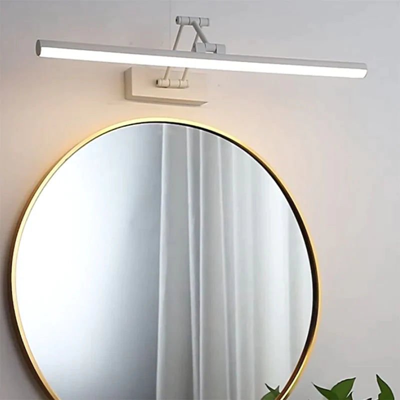 Volo Modern Linear Mirror Front Vanity Metal LED Wall Lamp - Neutralighting