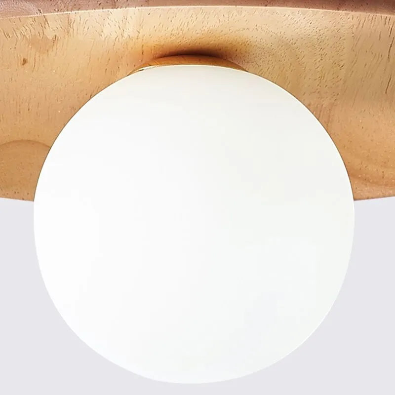 Oaki Flush Mount Ceiling Light — Bubble Dome Design