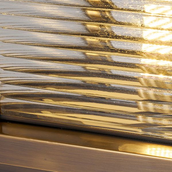 Ray modern pelarlampa för utomhusbruk – solcellsdriven, svartbrun mässing