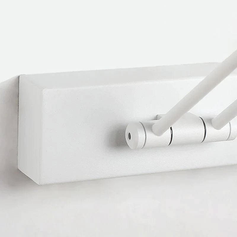 Volo LED Wall Lamp — Modern Linear Metal Frame, Mirror-Front Vanity Light