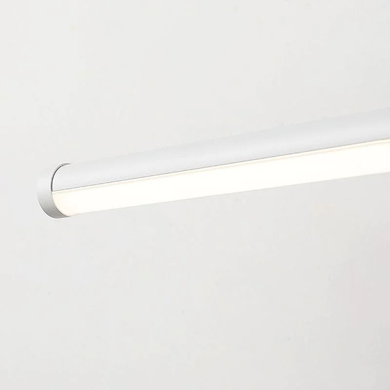 Volo LED Wall Lamp — Modern Linear Metal Frame, Mirror-Front Vanity Light