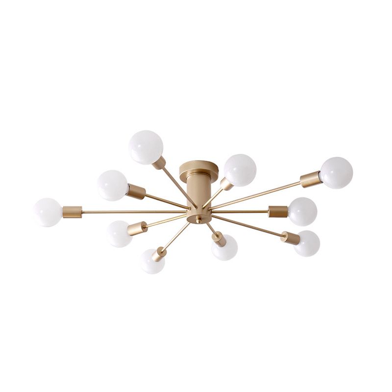 Valentina Flush Mount Ceiling Light — Modern Globe Bubble Design