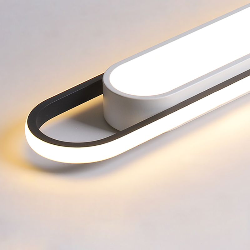 Arisha Double-Layer Flush Mount LED Ceiling Light — Modern, Bulb Included