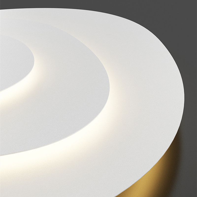 Plafonnier LED encastré Arisha — Finition blanche, trois couleurs commutables