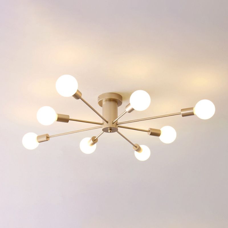 Valentina Flush Mount Ceiling Light — Modern Globe Bubble Design