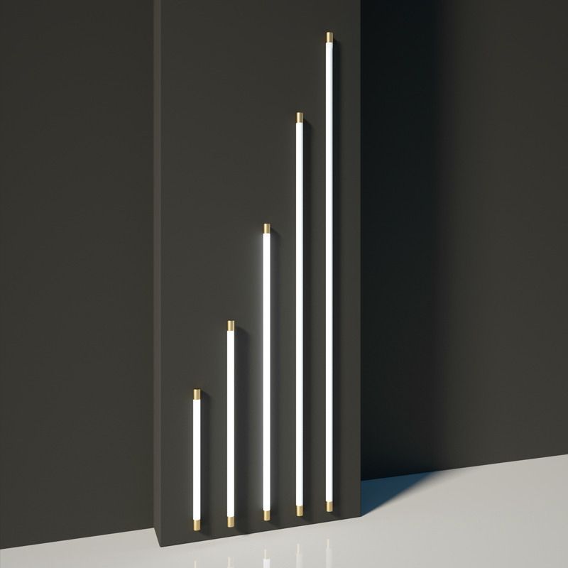 Arisha Modern Gold Vanity Wall Lamp — Mirror Front, Metal Frame