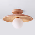 Oaki Flush Mount Ceiling Light — Bubble Dome Design