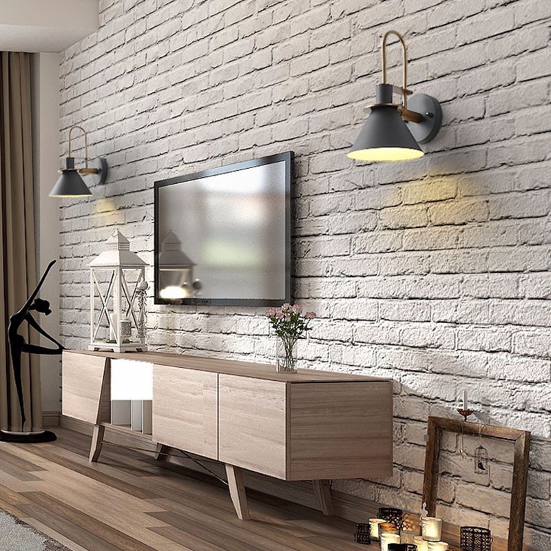 Valentina Vintage Horn Shape Metal Wall Lamp, Living room/Bedroom/Bathroom - Neutralighting