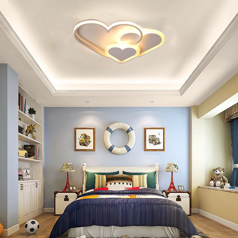 Aria LED Star Flush Mount Ceiling Light — Three Color Modes, IP20 Rated