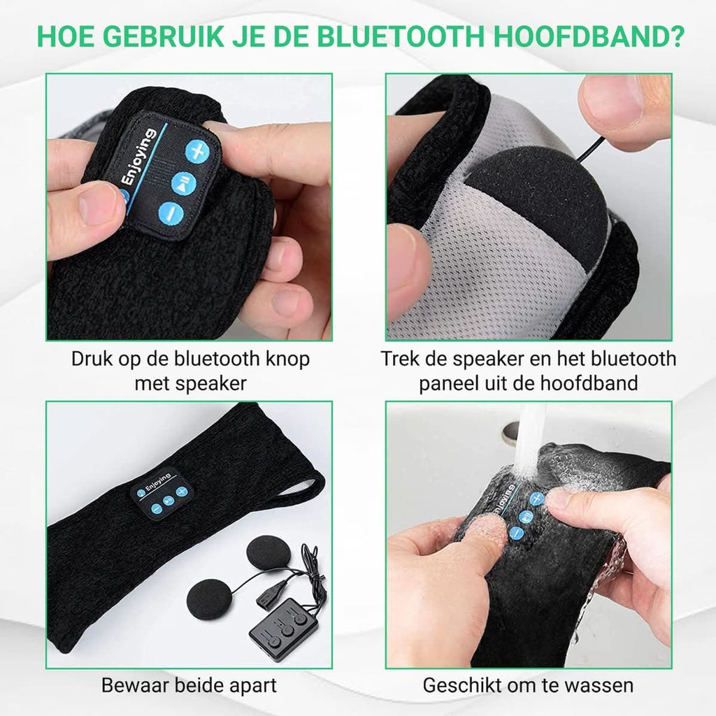 Fascia Bluetooth per dormire NebulaSound per un sonno ristoratore e un profondo rilassamento