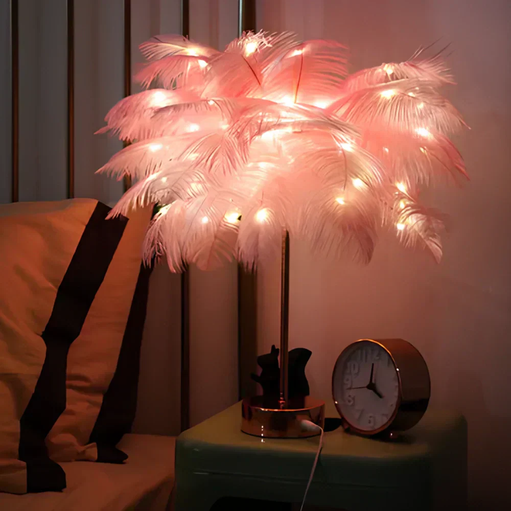 Tollfény Lámpa Elegáns Lágy Fénnyel Otthonra és Dekorációhoz