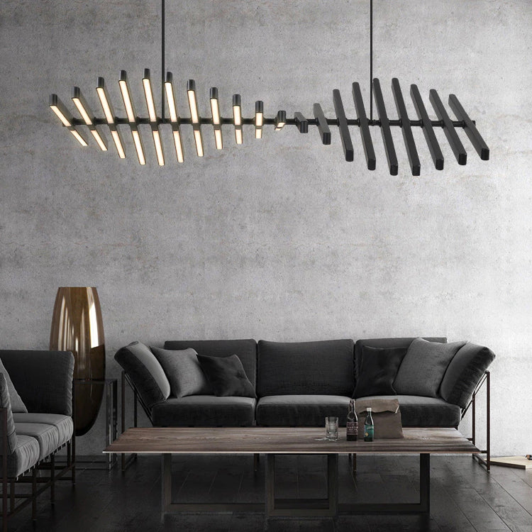 Candelabru Pulse: Un corp de iluminat sculptural pentru interioare moderne