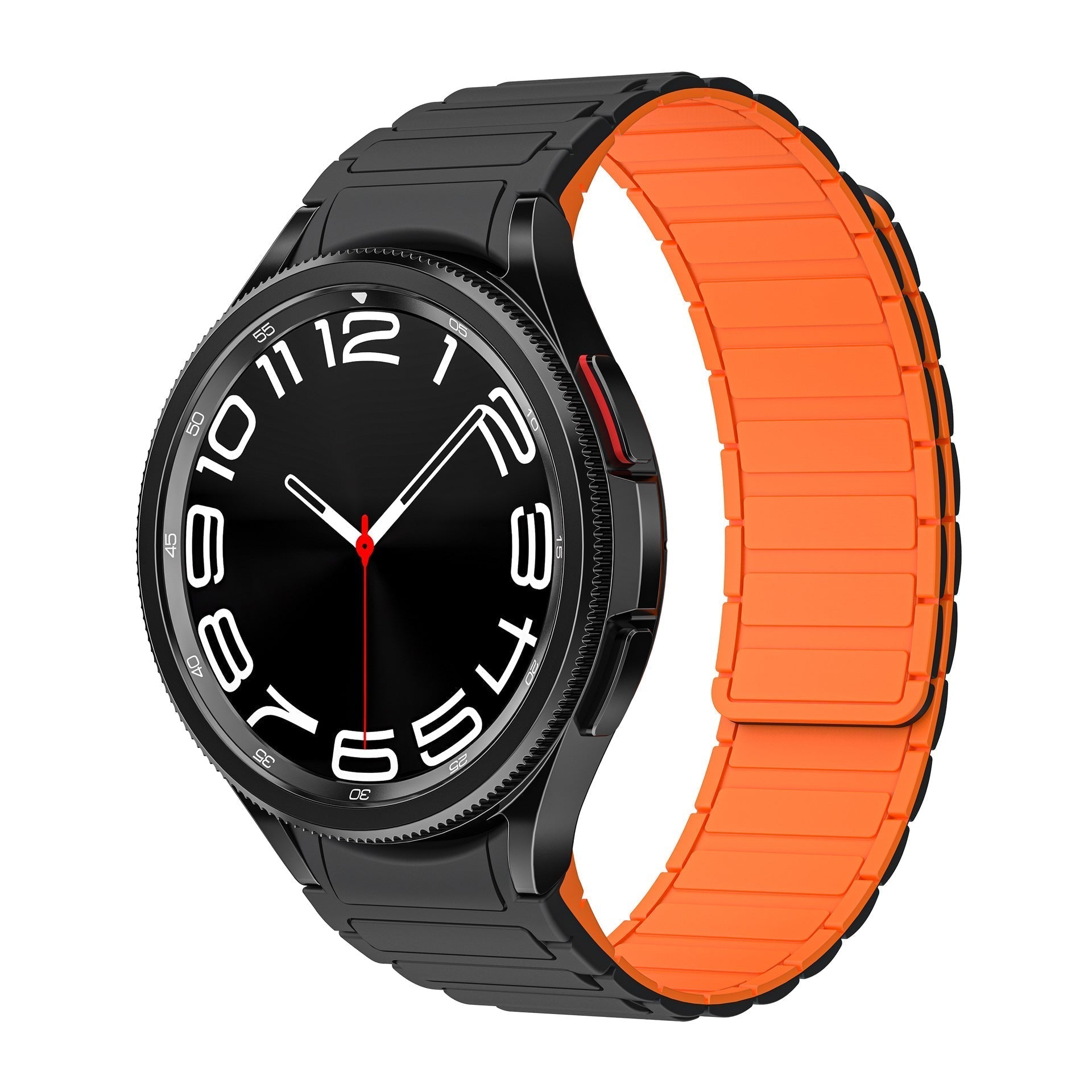 Silikonový magnetický řemínek na hodinky pro Samsung Galaxy Watch 4 / 5 / 6/7