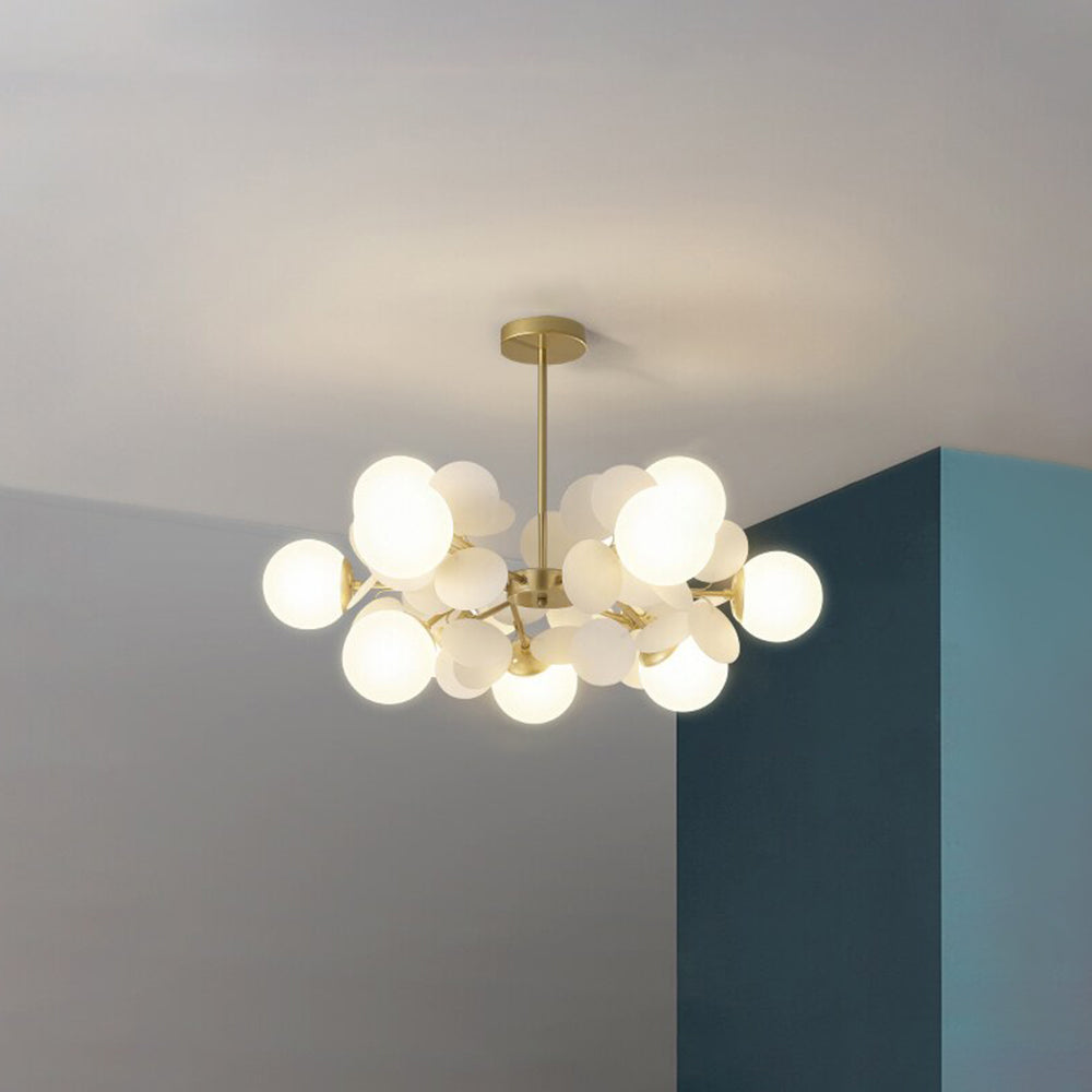 ModernBrilliance - Lampe suspendue à DEL en verre acrylique