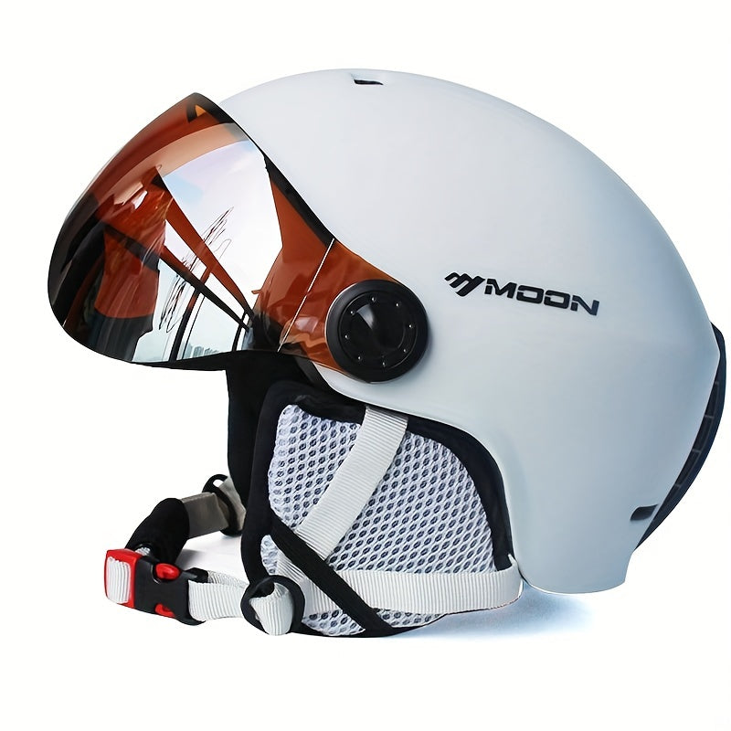 Kask narciarski SummitGuard z odpinanymi elementami, bezpieczny i wygodny do użytku na zewnątrz