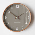 Decoración de Pared Analógica Reloj de Madera para el Hogar