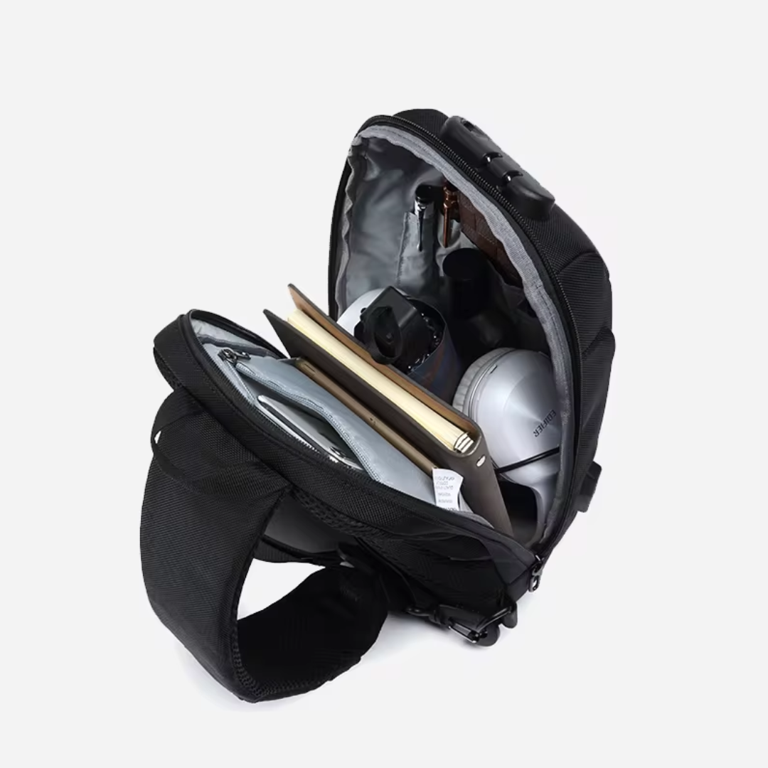 Torba preko tijela protiv krađe s USB punjenjem – Sigurna, moderna i funkcionalna