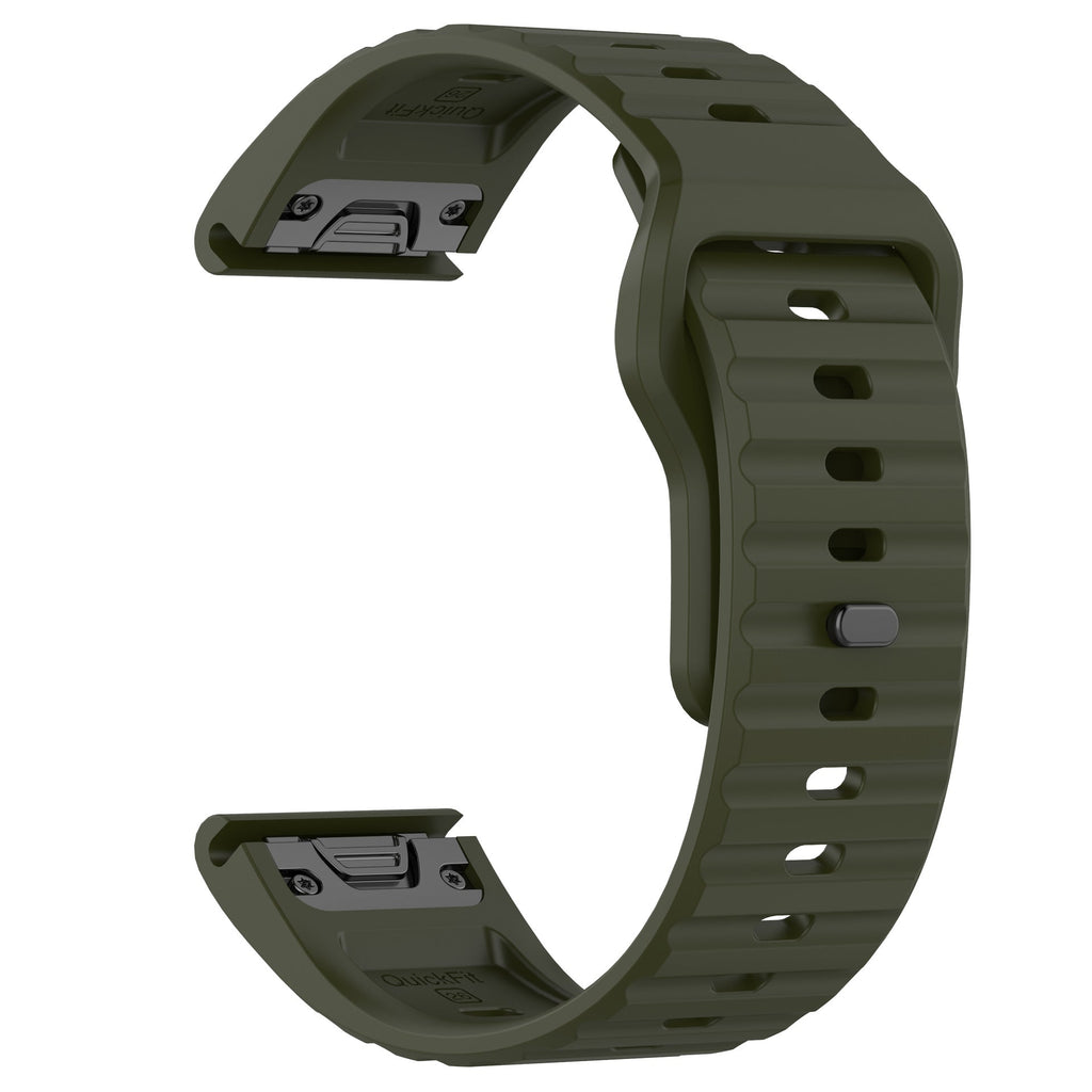 Tali Getah Silikon Pro Untuk Garmin Fenix 8 7X 6X