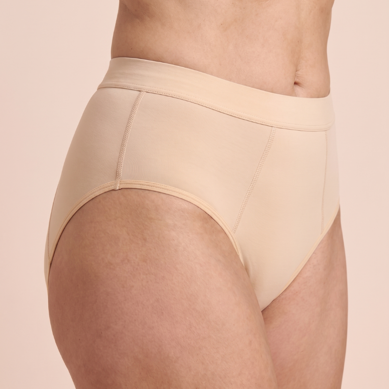 Leakproof Bamboo Hipster Underwear – Breathable, High-Cut, Sizes S–4XL