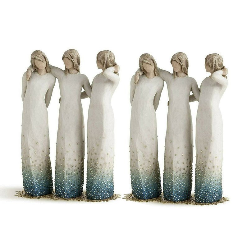 EverNear By My Side Figurine Sculptée Peinte à la Main Souvenir