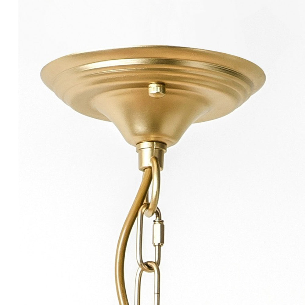 Lustre en cristal Kristy — design floral de glycine