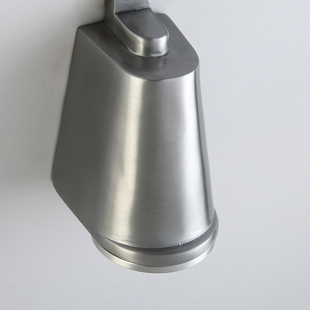 Ray industriel klokkeformet væglampe i metal — sort, grå, kobberfarvet og aluminium