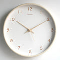 Reloj de Pared Analógico Elegante SereneNest con Movimiento Silencioso