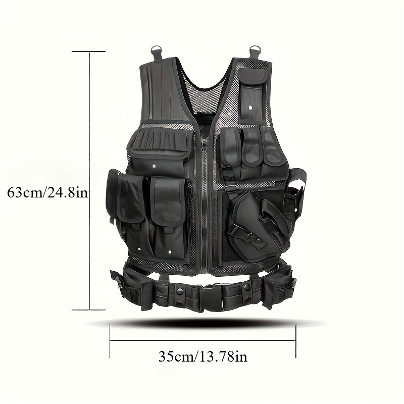 Gilet utilitaire extérieur à libération rapide