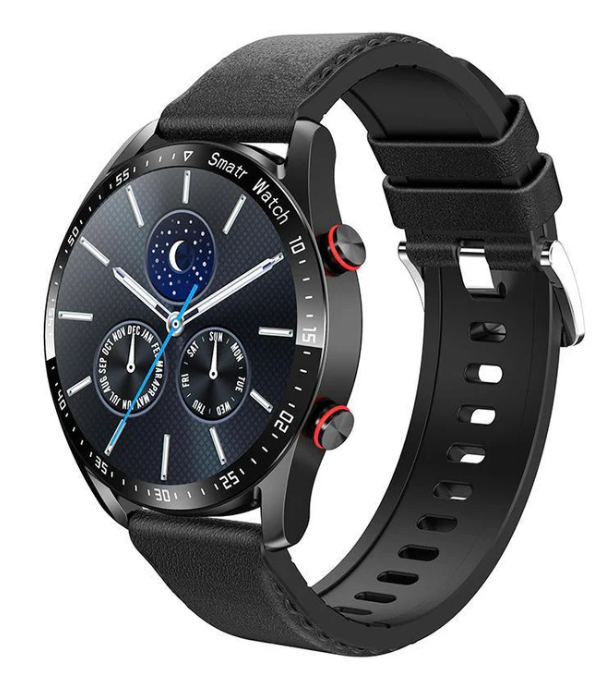 Zenorix 防水男士智能手表，带心电图、光电容积描记法心率和血氧监测