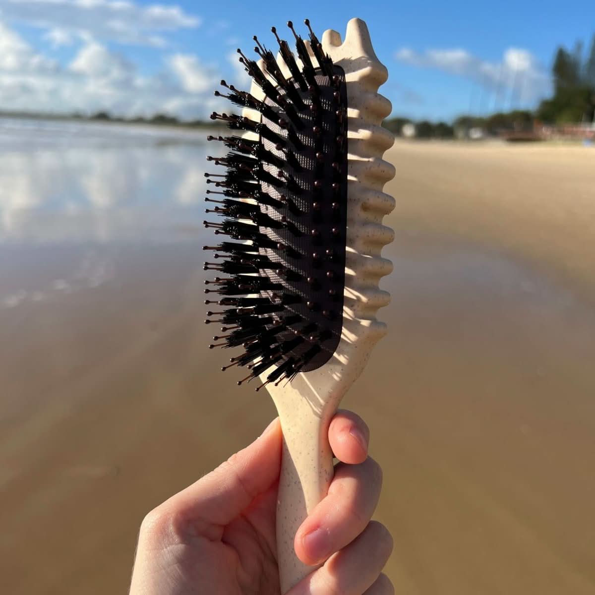 CurlNova 3-in-1-Haarbürste für frizzfreie Locken und Definition bei allen Haartypen