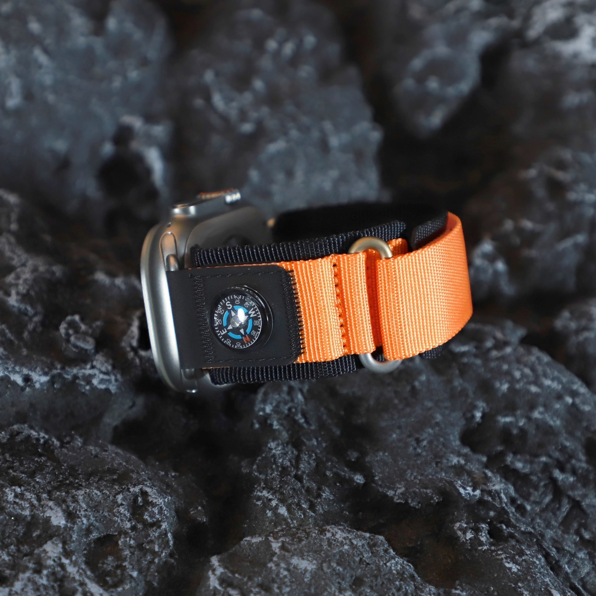 Cinturino a Loop in Nylon Compass per Apple Watch