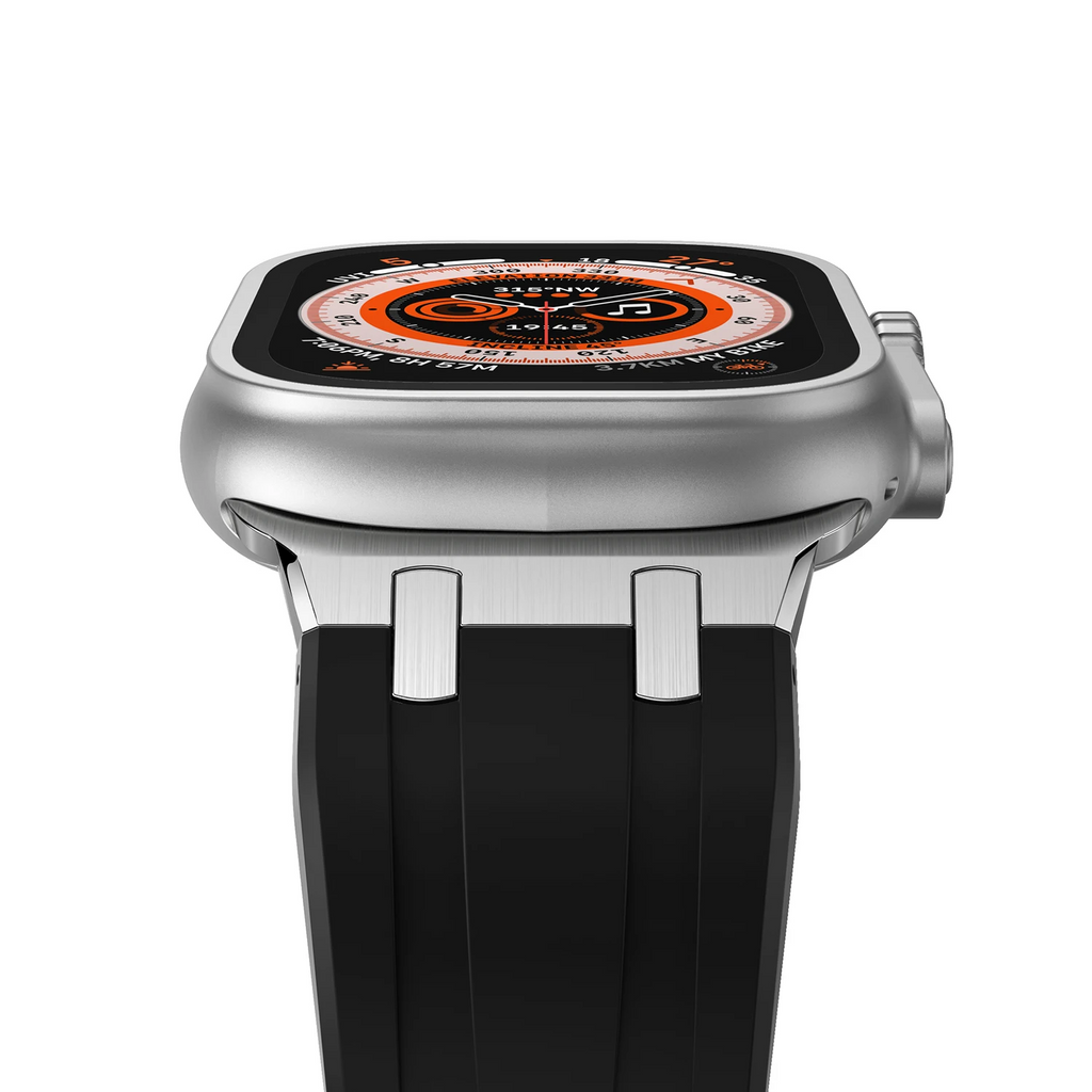 Cinturino in silicone di lusso AP Mod per Apple Watch