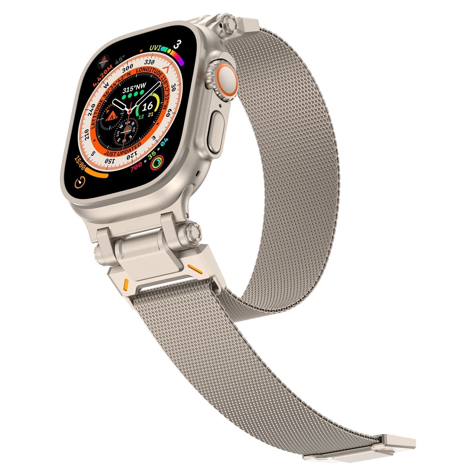 Milanese Loop med magnetisk lukning - Explorer-kollektionen