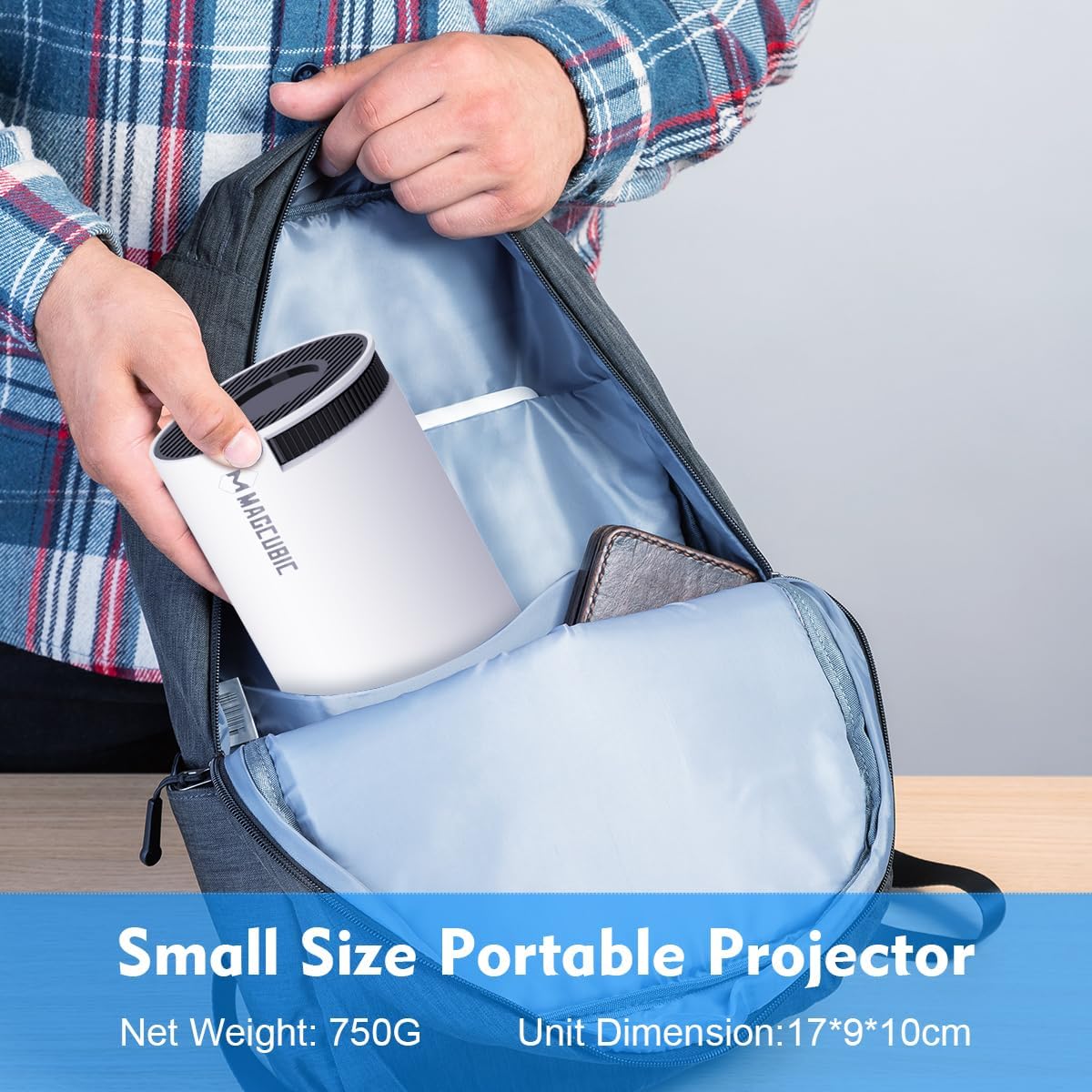Projecteur Mini 4K LumaForge Votre Cinéma Maison Portable