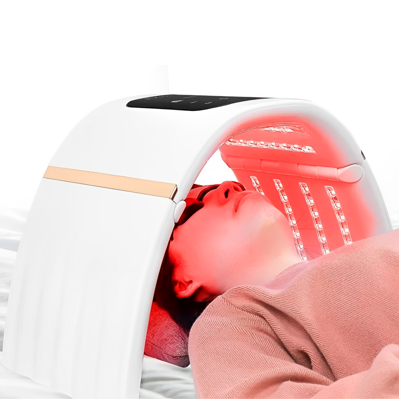 Dispositivo di terapia luminosa a fotoni LED PDT a 7 colori per la cura della pelle