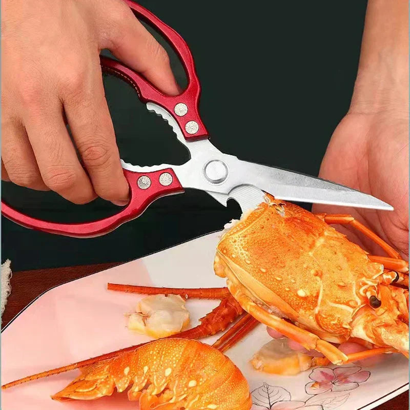 Gunting Dapur Keluli Tahan Karat Jepun ZenForge Untuk Setiap Tugas