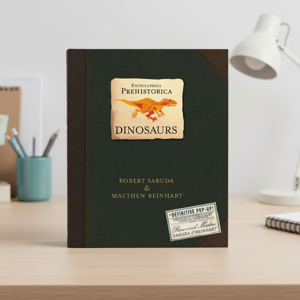 3D-Pop-up-Buch Dinosaurier für junge Leser und Dinosaurierfans
