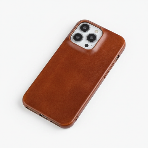 NovaGuard Premium Oil Wax Genuine Leather iPhone Case