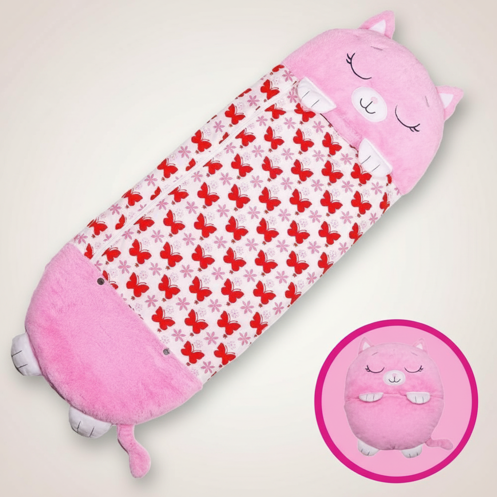 Sacco a pelo pieghevole per bambini a forma di animale WhimsyNest