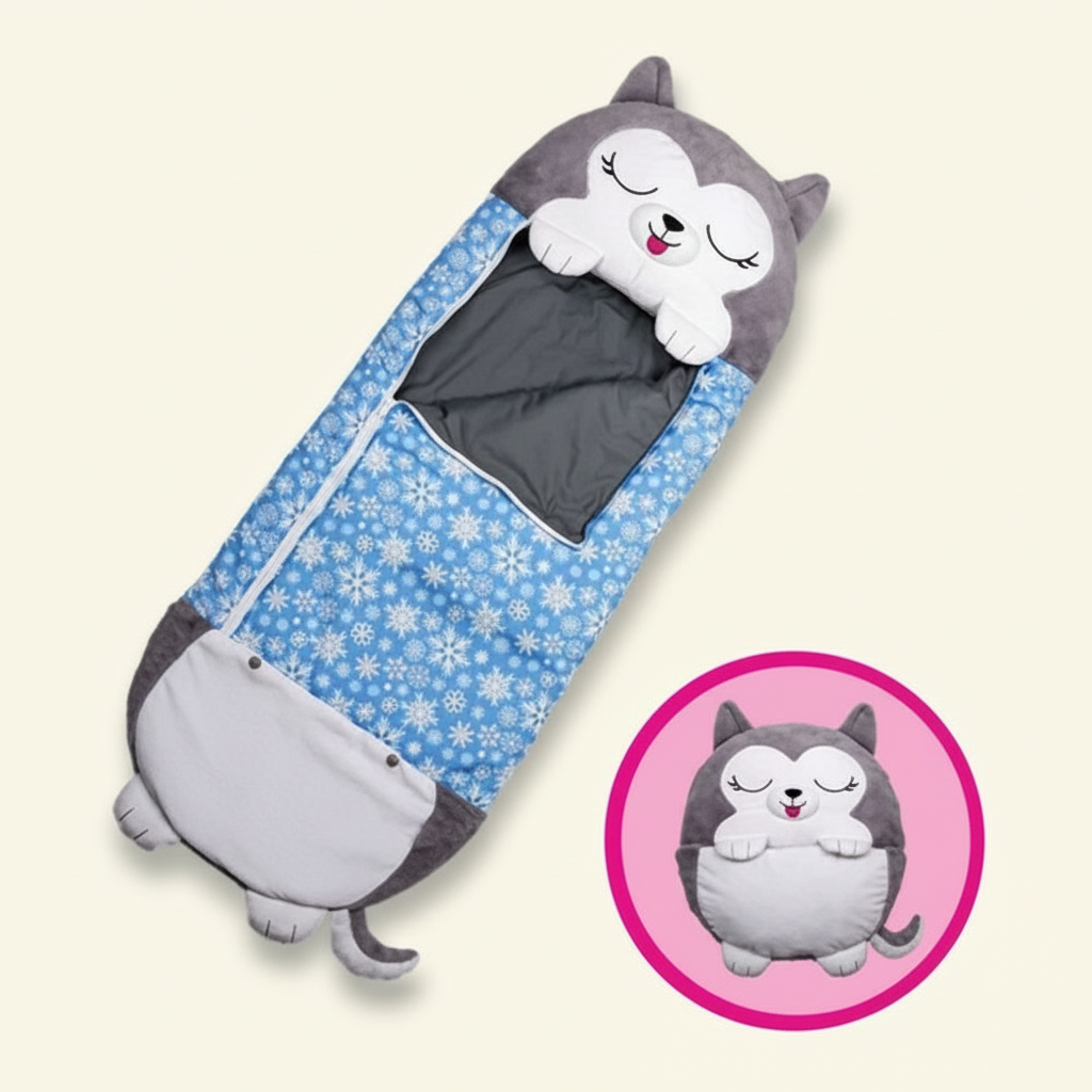 Sacco a pelo pieghevole per bambini a forma di animale WhimsyNest
