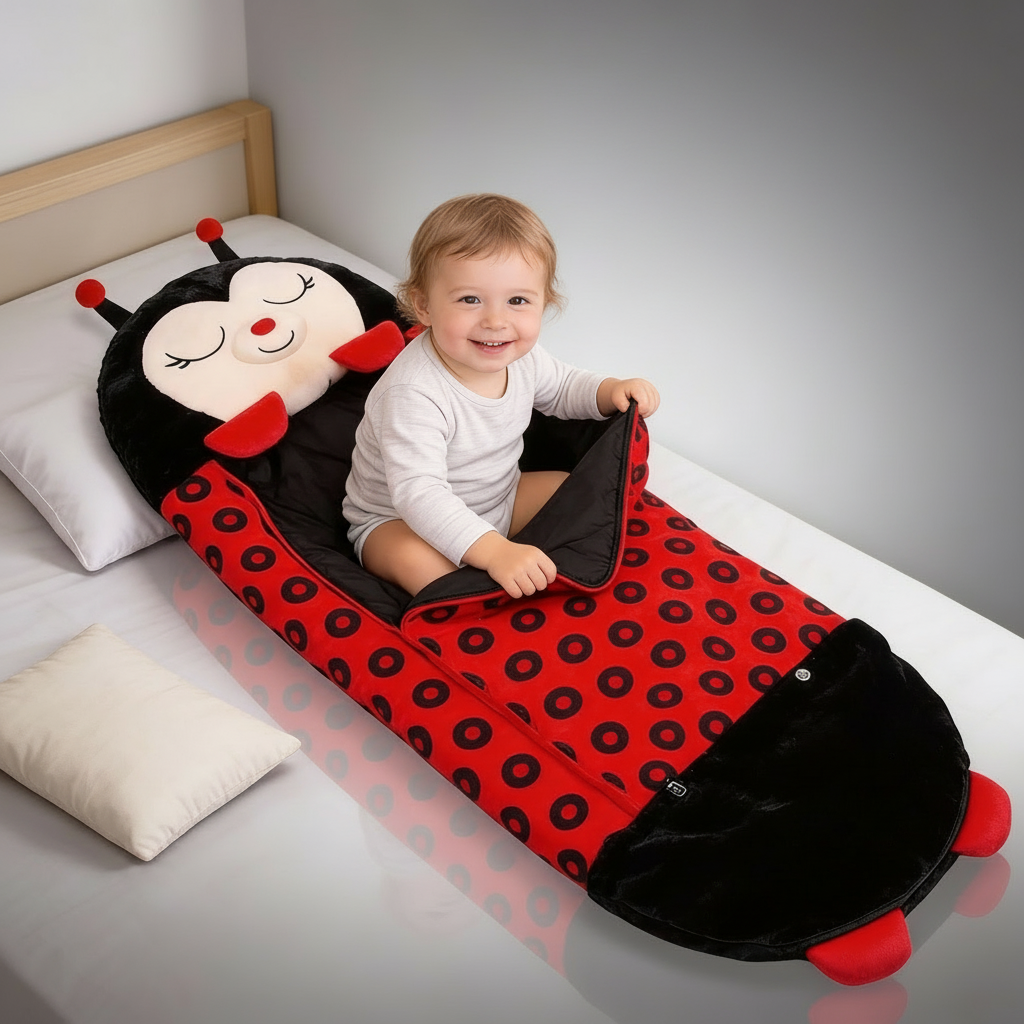 Sacco a pelo pieghevole per bambini a forma di animale WhimsyNest