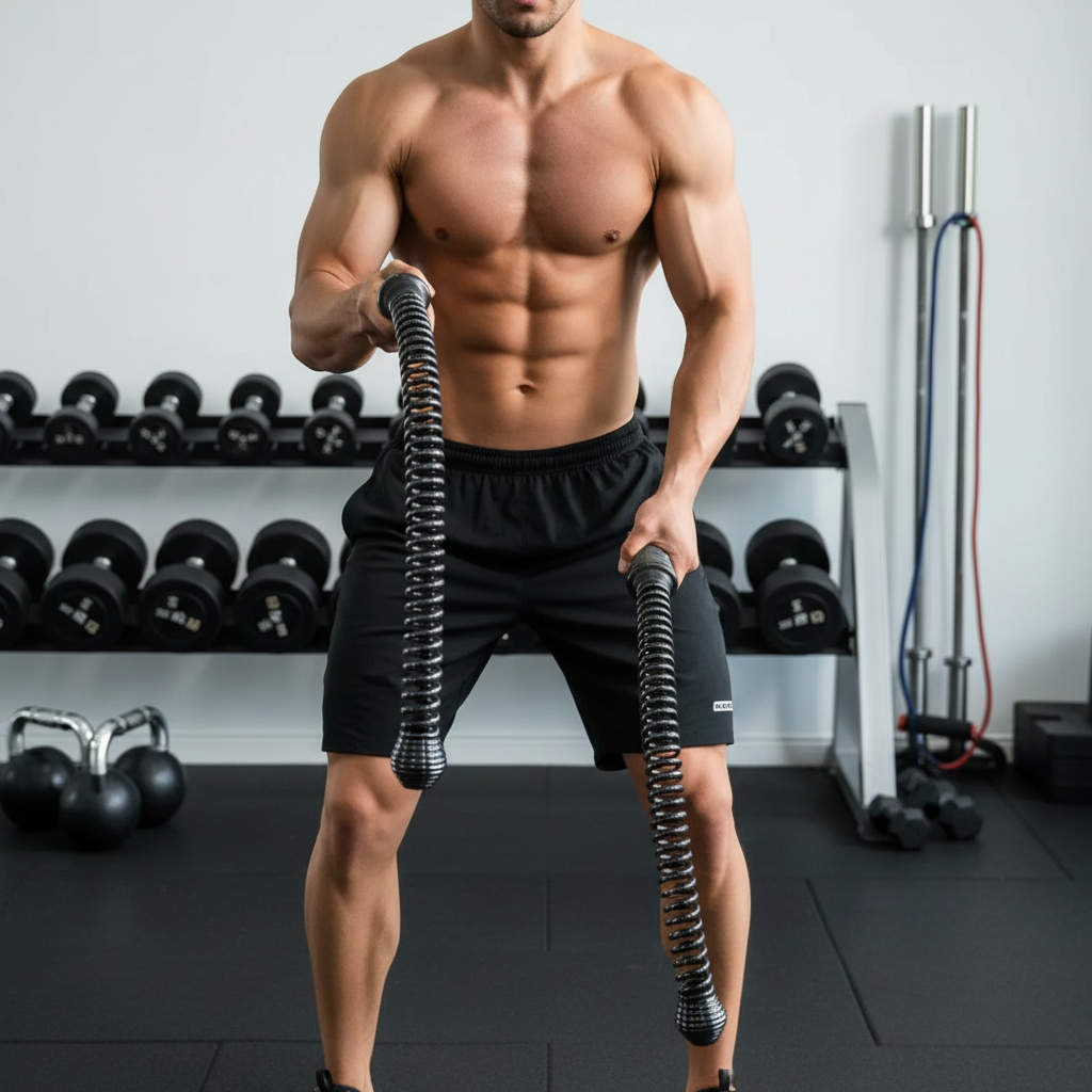 Corde de Combat Sans Fil NebulaForge Pour Salles de Sport à Domicile et Entraînement
