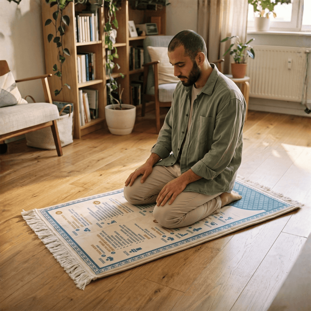 Step-by-Step Phonetic Padded Prayer Mat