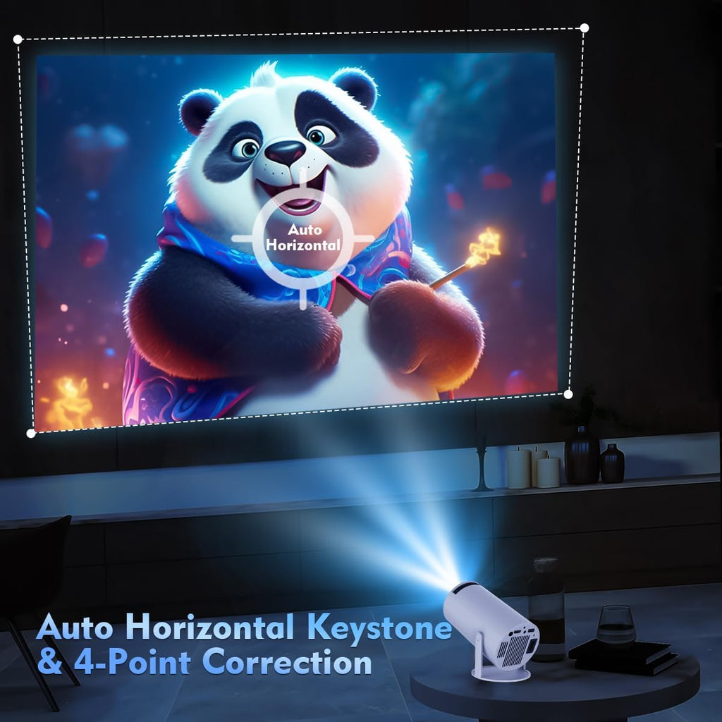 Projecteur Mini 4K LumaForge Votre Cinéma Maison Portable