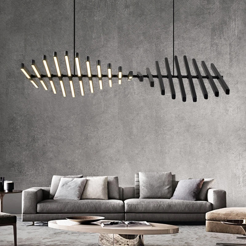 Candelabru Pulse: Un corp de iluminat sculptural pentru interioare moderne