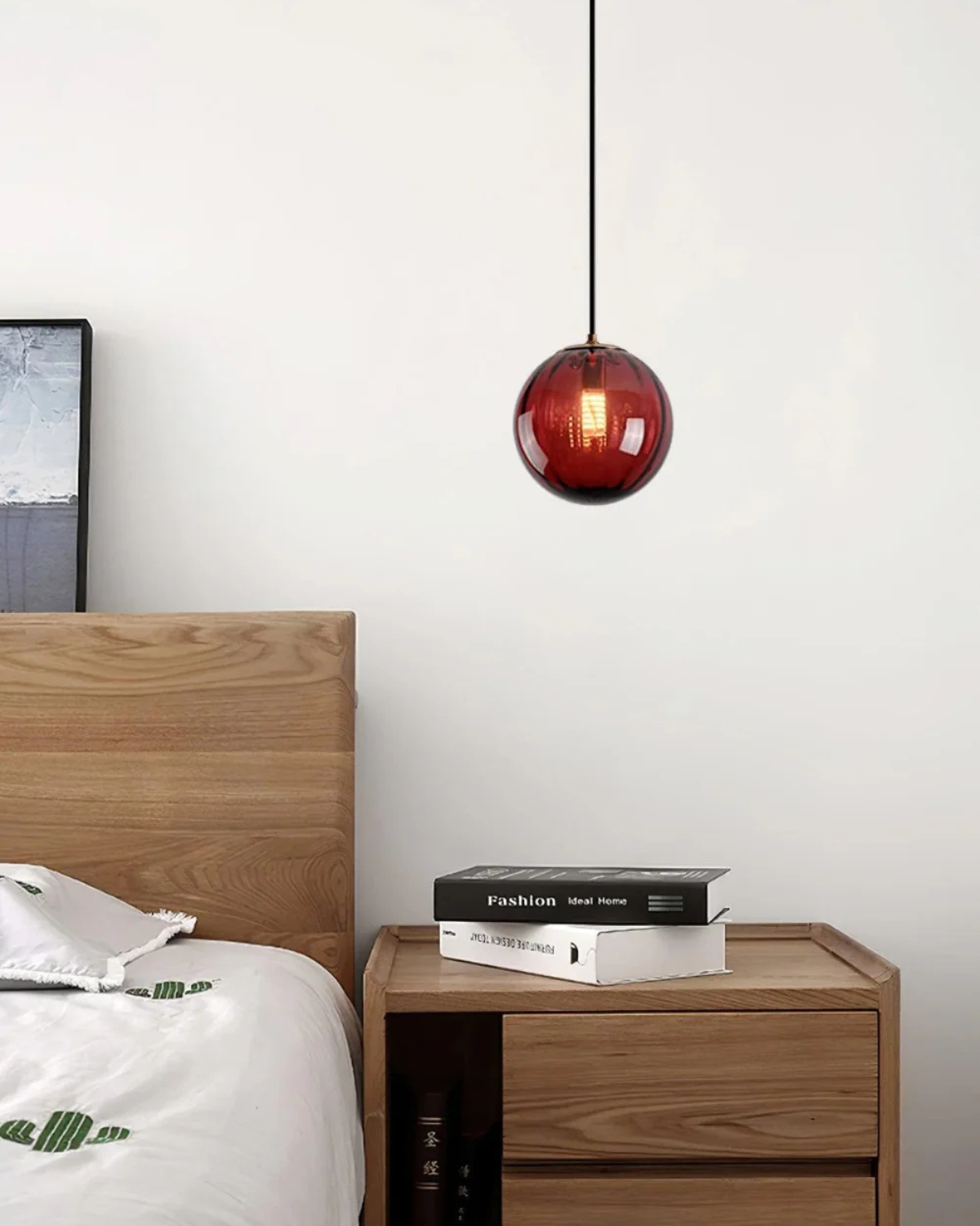 ثريا سقف زجاجية لون كهرماني من لومينارا | أورنتلي