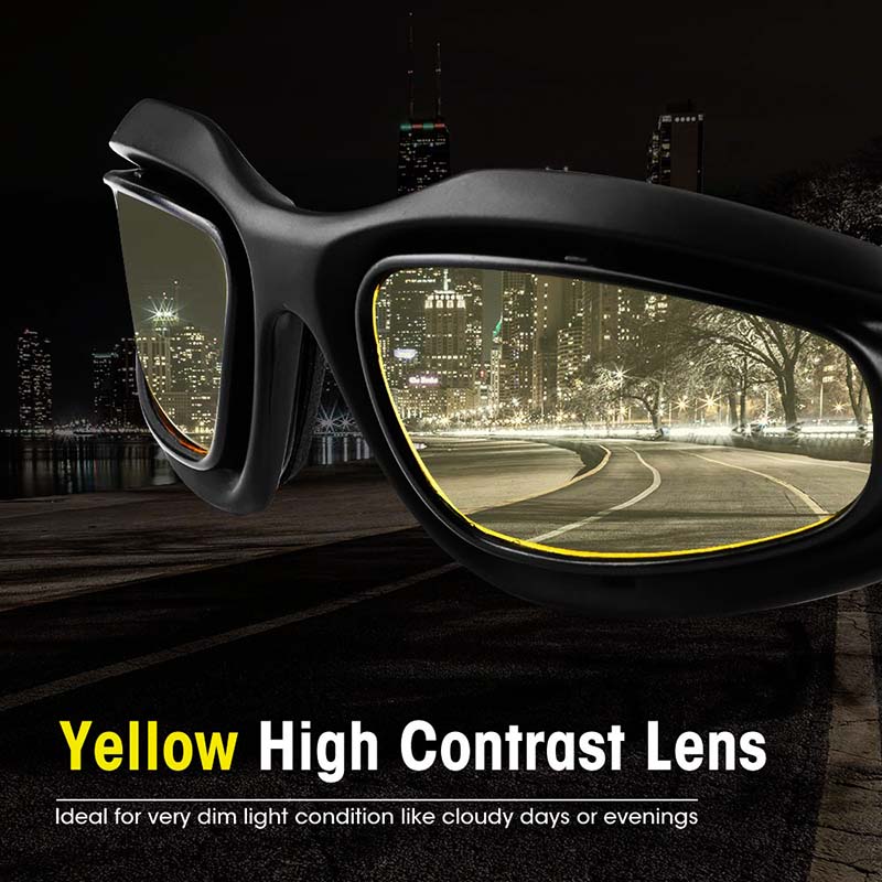 Óculos de Sol Polarizados para Motociclista - UV400