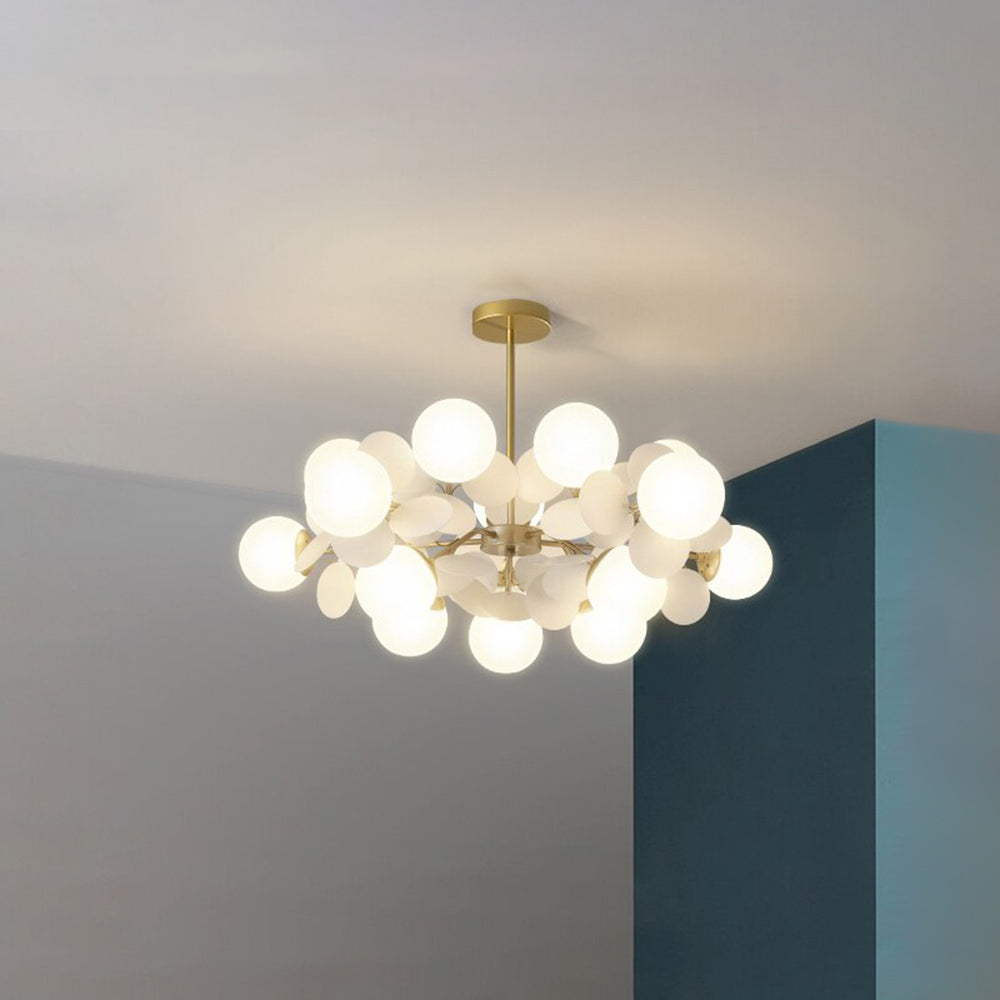 ModernBrilliance - Lampe suspendue à DEL en verre acrylique