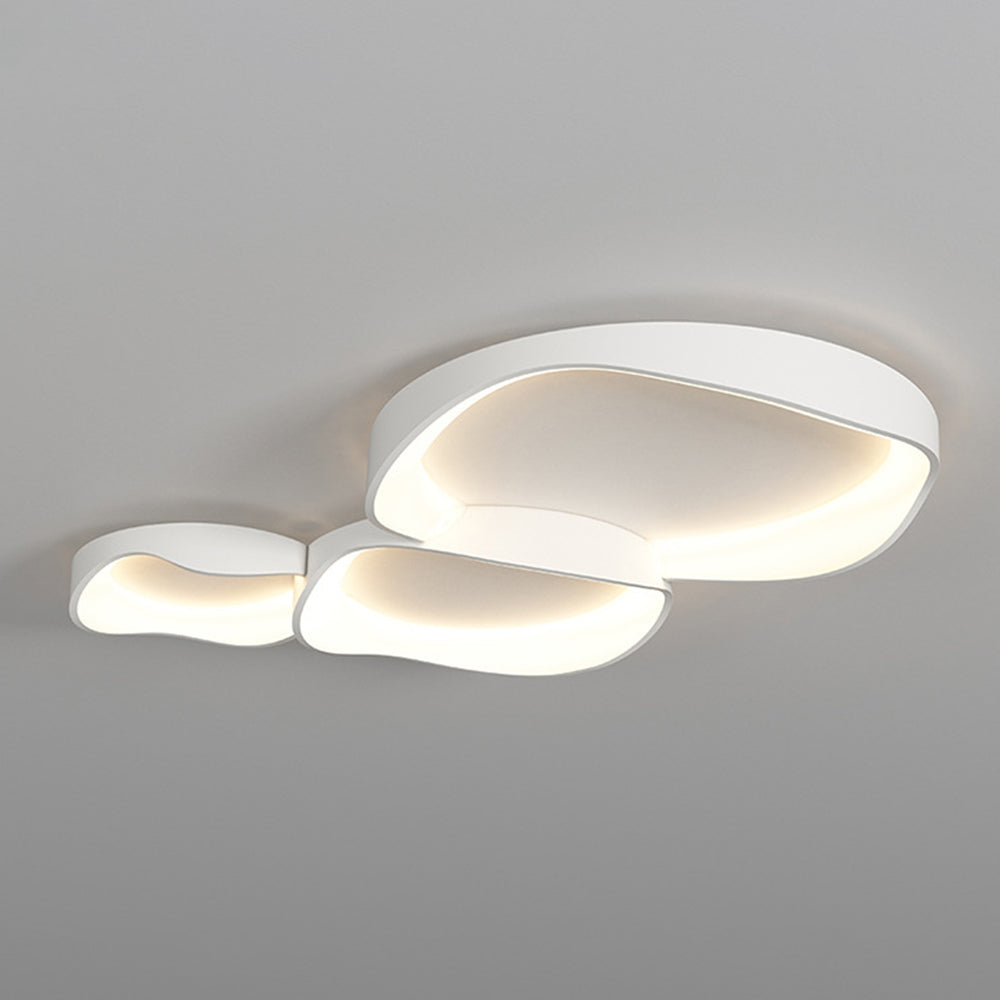 Arisha plafondlamp — moderne golf, dimbaar in drie kleuren